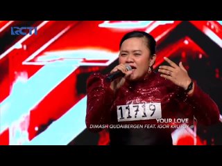 Your Love Dimash cover Fitri Apriliani, X Factor Indonesia