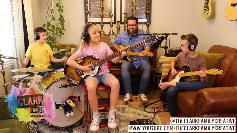 Colt Clark and the Quarantine Kids play Hippy Hippy Shake