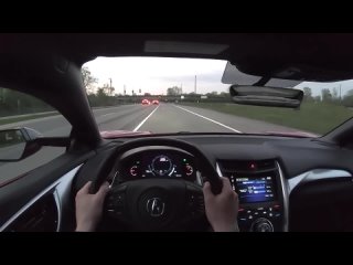 2020 Acura NSX - POV Evening Test Drive (Binaural Audio)