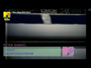 Peter Gabriel - Steam (MTV 90s UK) Non-Stop 90s Hits!