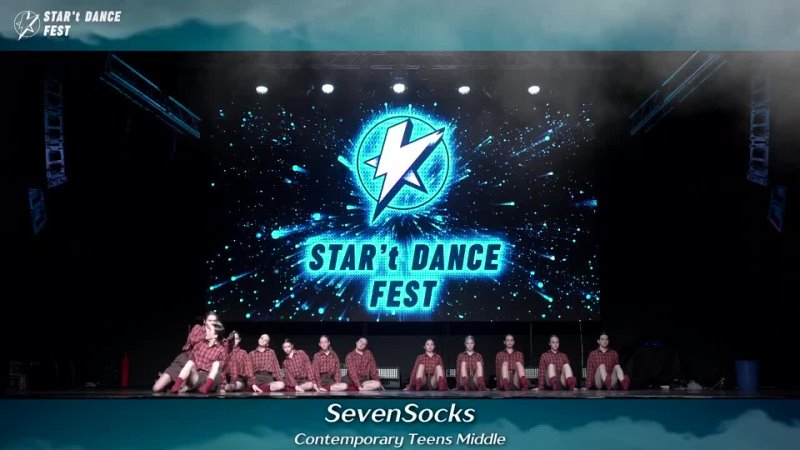 STAR T DANCE FEST, , 3 ST PLACE, Contemporary Teens Middle, Seven