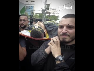 Loved ones met in  videos of the martyr Ayham Al-Amer bidding farewell to his brother, the martyr Ayser Al-Am