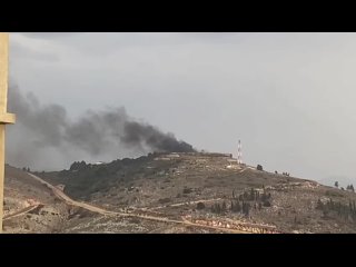 Израильская военная база Аль-Мардж на границе с Ливаном подверглась атаке Хезболллы.