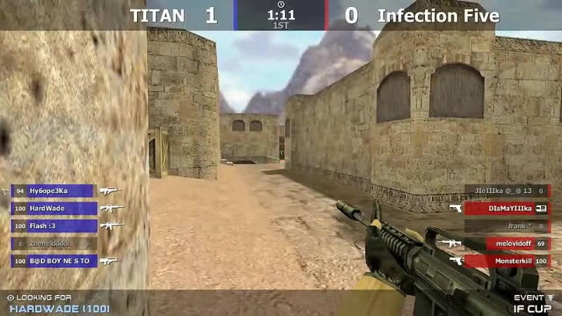 Stream cs 1. 6, , TITAN vs INFECTION FIVE, , Show Match by