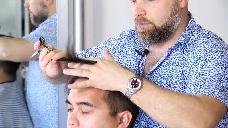 The Salon Guy Step by Step Mens Haircut on Asian Hair The Salon