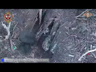 Aprs un raid de drones de la 58me Forces Spciales sur les positions des Forces Armes Ukrainiennes, des cadavres fumants de n