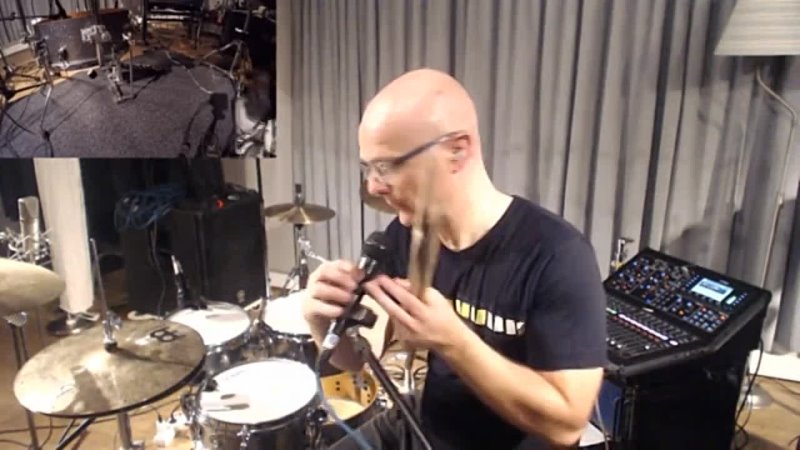 1163 Squeeze Kickin bass drum, intermediate lessons, michael