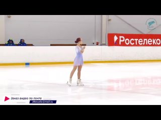 ЗУБКОВА  Ева - # Eva Zubkova - Free Skating - Interregional competitions 20231208 [720p]