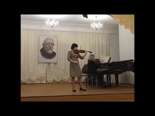 Оксана Камиченова - Борис Фиготин, Романс для скрипки и фортепиано