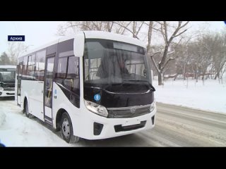 Новые автобусы выйдут на маршруты в начале следующего года.