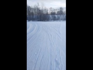 Лыжная трасса в Норском