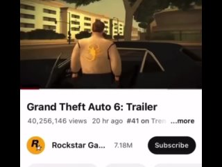 GTA 6 слитый Трейлер