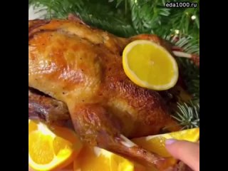Самый лучший новогодний рецепт для утки или гуся  Ингредиенты:  Гусь/утка Соль Лимон Зеленые кислые