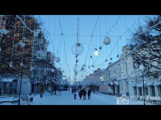 Вечерний Елец без иллюминаций.