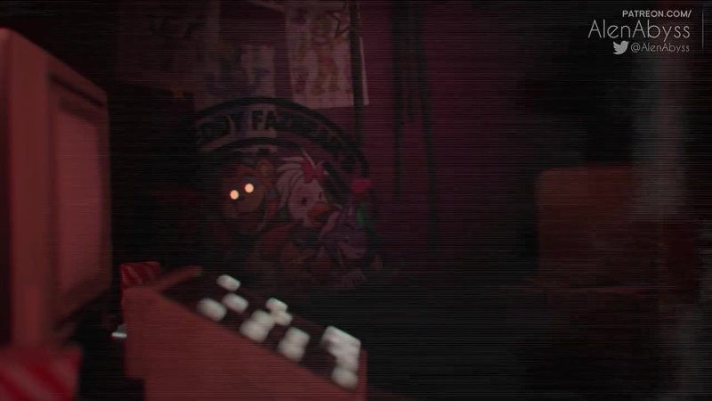 Vanessa from FNAF gets fucked by a robot on repeat, but with a creampie