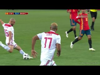 Испания 2-2 Марокко ЧМ-2018, Spain - Morocco 2018 World Cup, Group B match 3