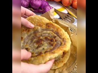 Лепешки с фаршем и картофелем - Ням-нямка