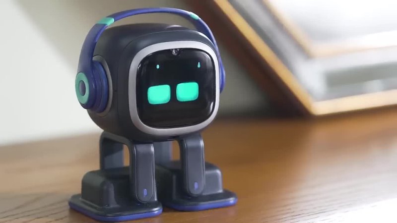 EMO Launch video  The Coolest AI Desktop Pet with Personality and Ideas.