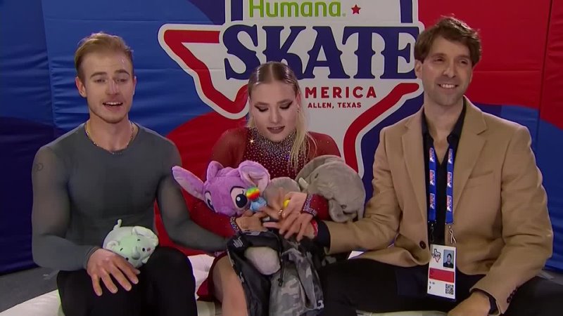 Natalie Taschlerova and Filip Taschler Skate America 2023. Free Dance Skate America 2023 , GPFigure