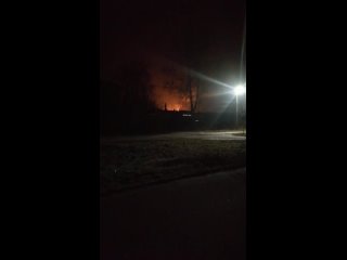 Baza сообщила о пожаре на пороховом заводе в Котовске Тамбовской области