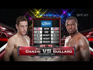 Melvin Guillard vs. Mac Danzig UFC Fight Night FOX 8 - 27 июля 2013