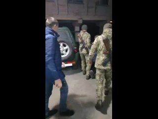 Meanwhile, footage of the mobilization of a male Ukrainian in the Cherkasy region of Ukraine