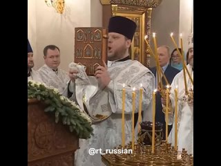 Праздник Рождества Христова Глава ДНР Денис Пушилин с первым заместителем Руководителя Администрации Президента РФ Сергеем Кирие