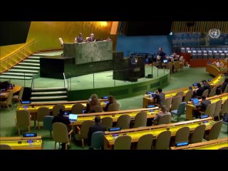 Выступление заместителя Постоянного представителя А.М.Евстигнеевой на заседании Генеральной Ассамблеи ООН по использованному