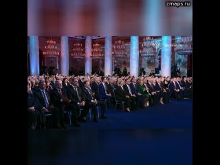 Президент РФ Владимир Путин в выступлении на Совете законодателей назвал Россию одним из лидеров мир