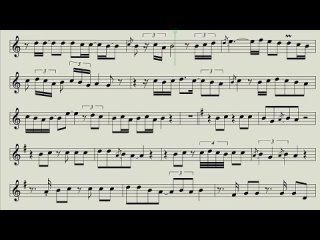 Alto Sheet Music - Cheb Khaled - Aicha(720p).mp4