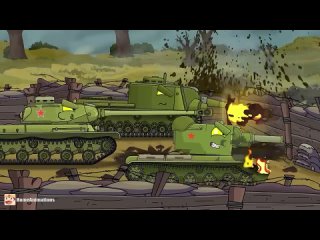 [HomeAnimations - Мультики про танки] Все серии 17 сезона : КВ-44-М2 ЛЕГЕНДА - Мультики про танки