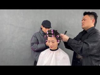 今日髮型@hairstyle today - Two-part short hair cutting and ironing technique tutorial
