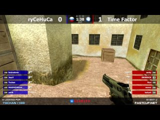 1/8 турнира по CS 1.6 от проекта  Time Factor -vs- ryCeHuCa @kn1feTV