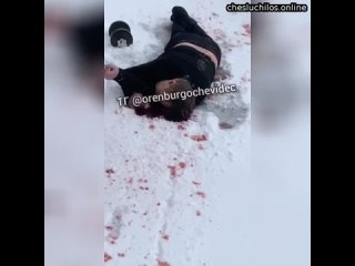 В Оренбурге мужчина с гантелью рухнул с 5 этажа   Страшные кадры попали на видео. Предположительно,