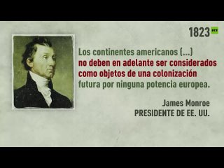 Casi 200 aos despus de la implementacin de la Doctrina Monroe que buscaba justificar las intervenciones de . en los