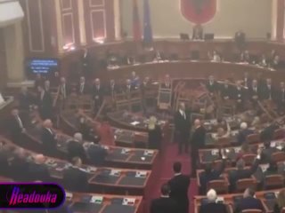 Chaos grows in Albanian Parliament