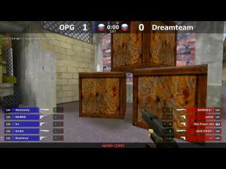 Гранд-финал турнира по CS 1.6 от проекта ““Fastzoom4ik““ [OPG -vs- DreamTeam] @ by kn1fe /2map