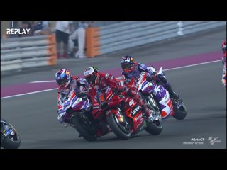 MotoGP Sprint Race - QatarGP ГП Катара 2023 года - ключевые моменты