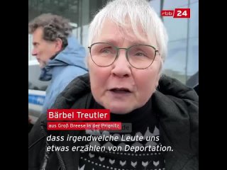 Von rbb24 bei „Demo gegen Rechts“ in Berlin interviewte Teilnehmerin ist Grünen-Politikerin