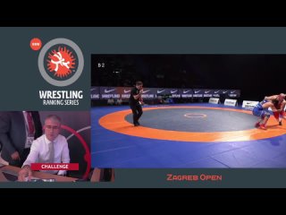 FS Zagreb2024 97kg 1 Кайл Снайдер ( США ) - Амирали Азарпира ( Иран )