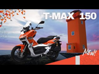 Мини обзор только получили в магазин  новинку 2024 года - скутер Motoland T-MAX 150 (WY150-5E)!