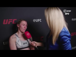 Im proper devastated!  - An emotional Molly McCann following her loss at UFC 281