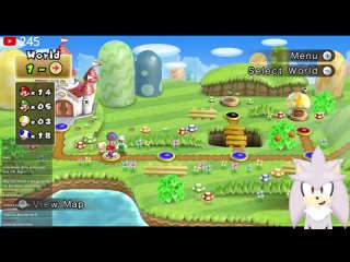 [Silver The Hedgehog] LET'S-A GO!! - Silver & Team Sonic Play New Super Mario Bros. Wii Part 1!