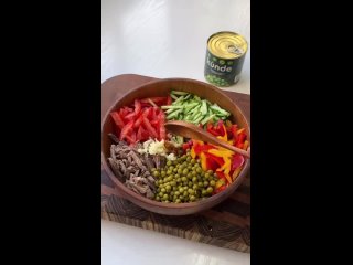 Красочный салат для вашего стола🥗