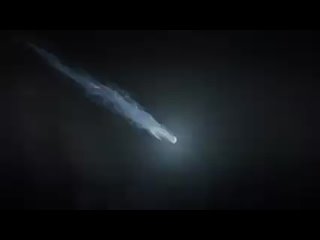 Потрясающая визуализация кометы