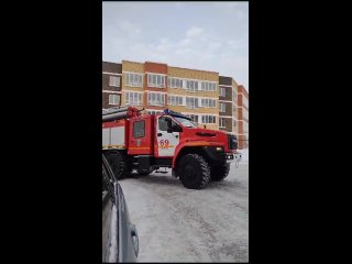 Пожарные расчёты с трудом проезжают участок 31/6 домов микрорайона Малая Истра