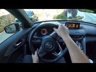 2022 Acura TLX Type S SH-AWD - POV Test Drive (Binaural Audio)