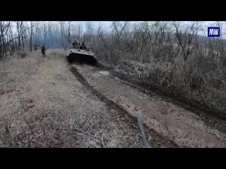 Watch the assault on the village Artyomovskoe (Khromovo) which was completely liberated last week