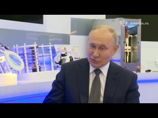 Vladimir Putin, the President of the Russian Federation, said in response to the question that for the Russian Federation, it is