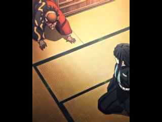 Tanjiro and muichiro vs hantengu...👹 __ demon slayer s 3 ep 3 __ brutal internal phonk __